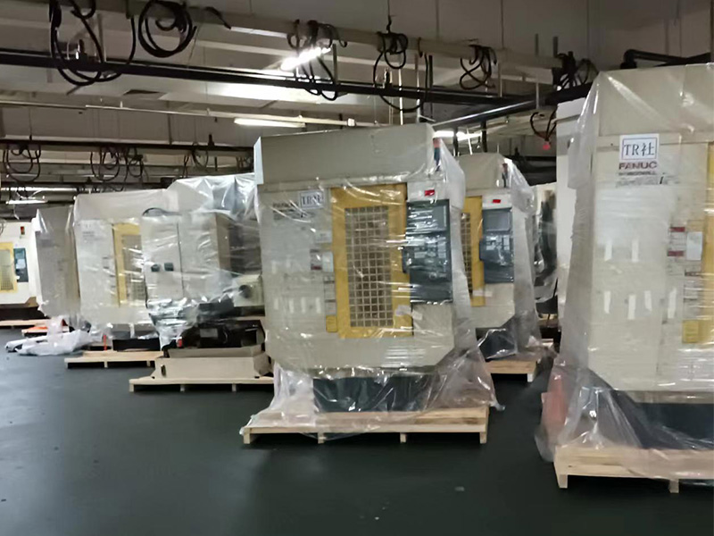 CNC搬遷(qian)打包現場